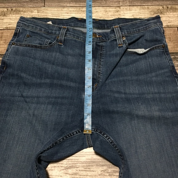 LL Bean Bean Flex Classic Fit Jeans Men’s 36x29 Med Wash Blue (Flaw Read) - Picture 3 of 12